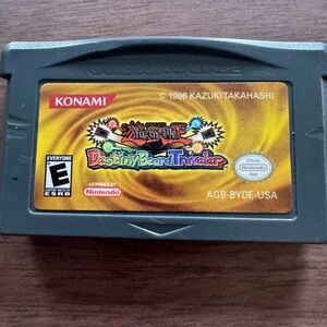 Yu-Gi-Oh Destiny Board Traveler Gameboy Advance GBA Game Only Tested‎ Works!